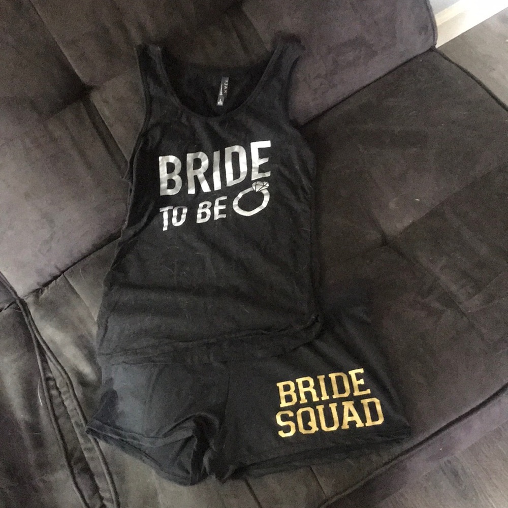 !!Bride!! Tank and booty shorts